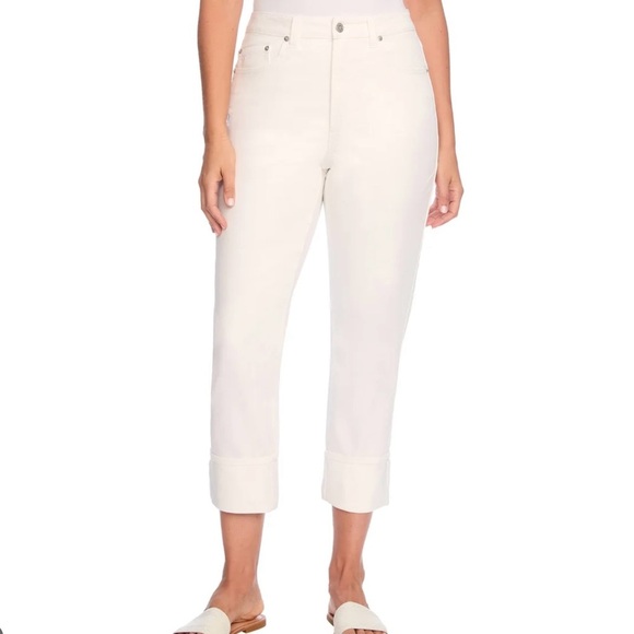 Frye Off-Cream Denim Pants Size14 - Picture 1 of 9